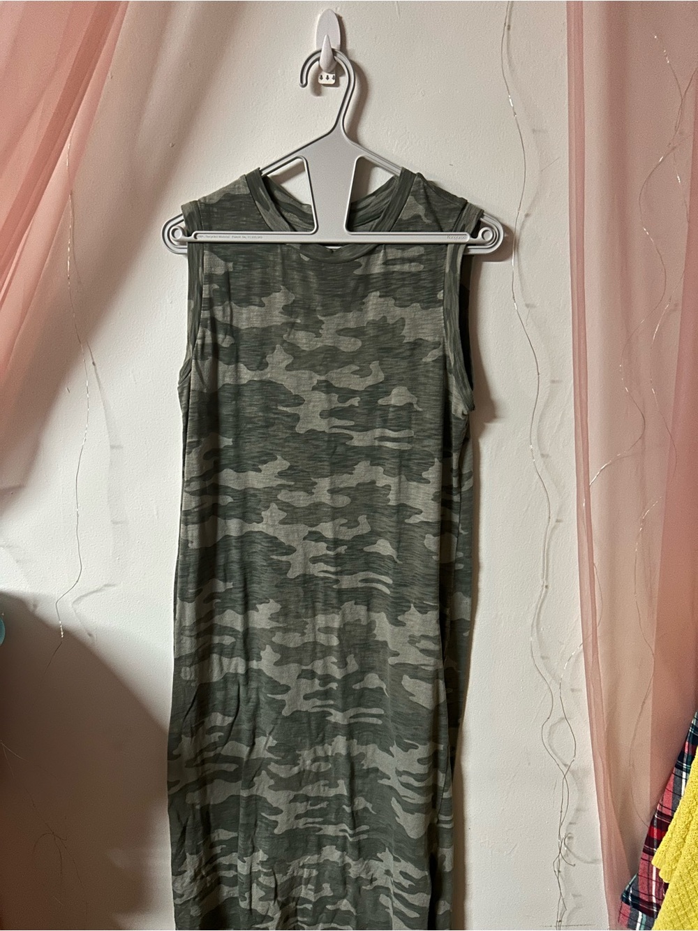 ⭐️5/$20 Universal Thread Olive Green Camo Midi Dress